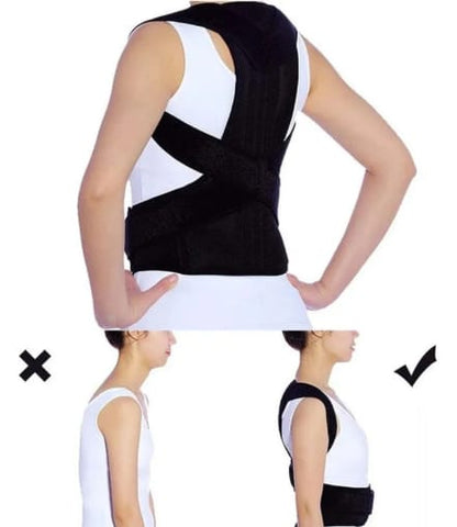Corrector de Postura con Soporte Lumbar — Alivia el Dolor de Espalda