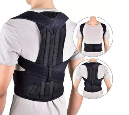 Corrector de Postura con Soporte Lumbar — Alivia el Dolor de Espalda